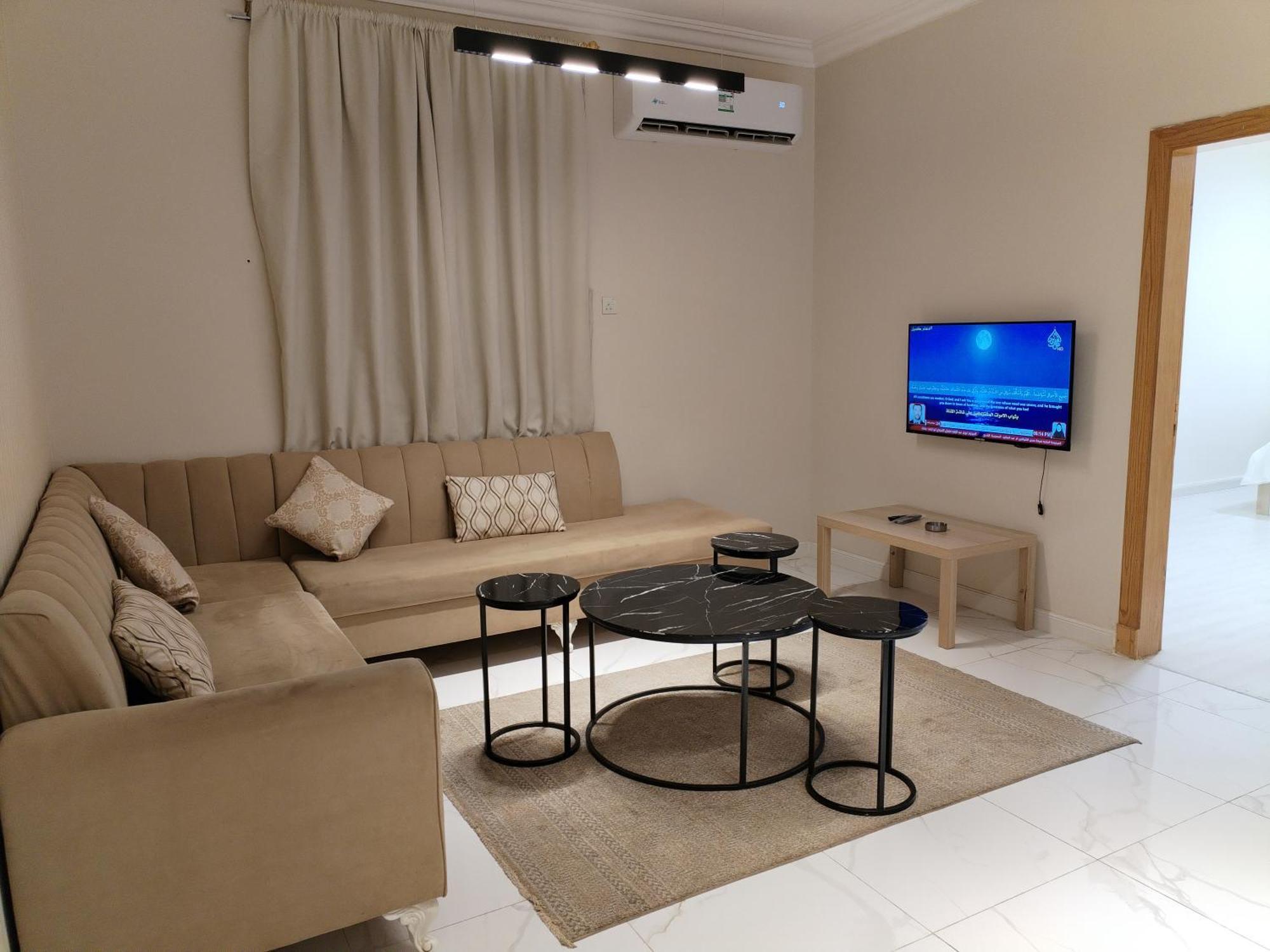 Appartement صقر للعوائل -غرف نوم وجلسه واسعه ومطبخ- Riyad